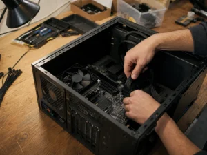 Assemblage et câblage d’un PC fixe sur mesure