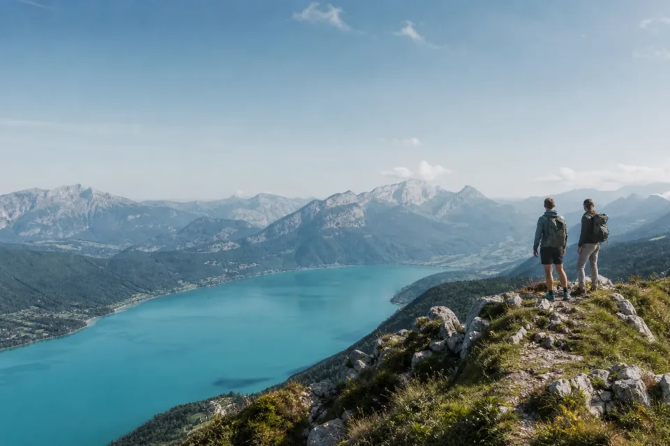 Direction créative Traverse pour des activités outdoor autour dʼAnnecy