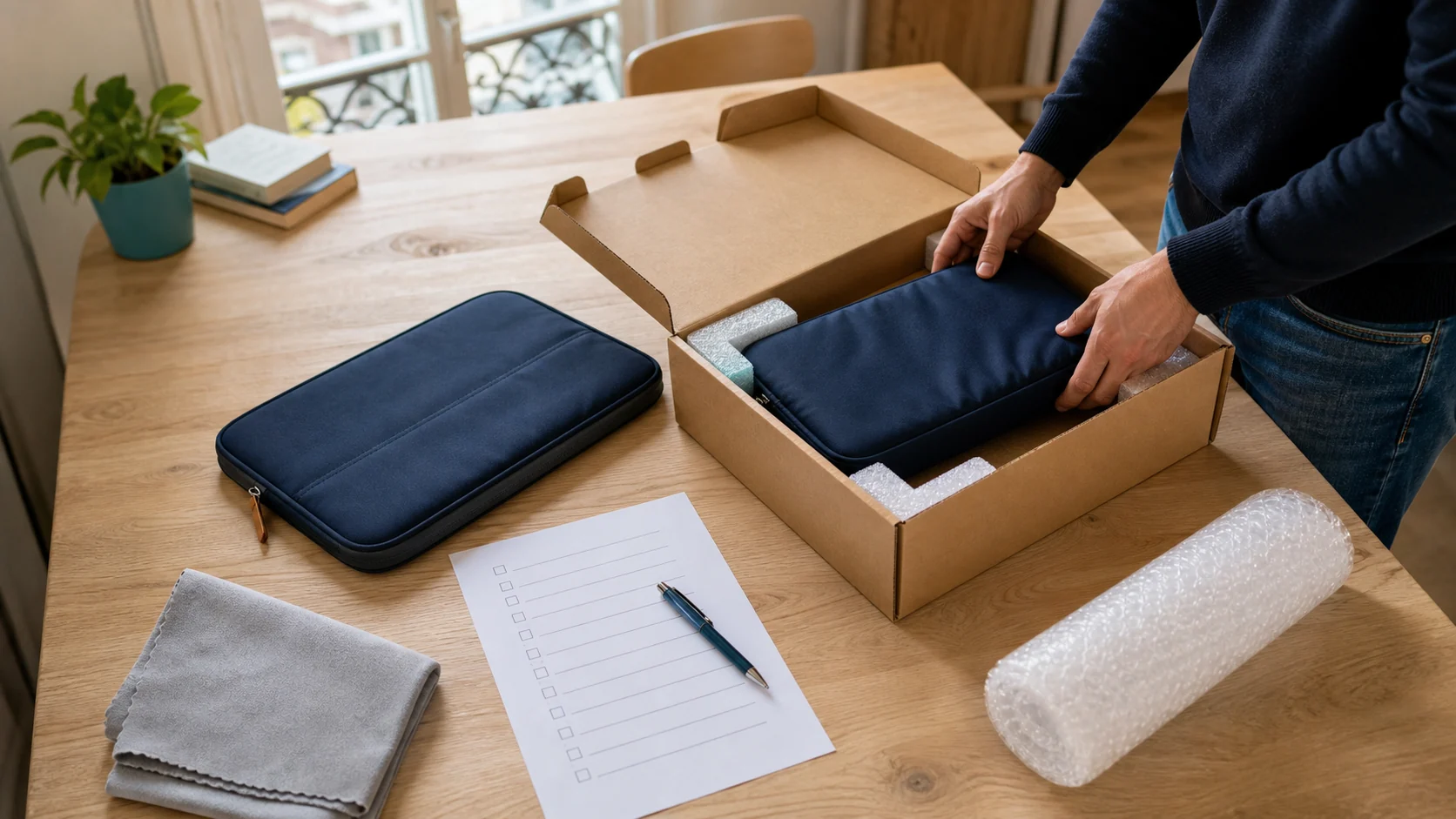 Envoyer un ordinateur par colis pour réparation