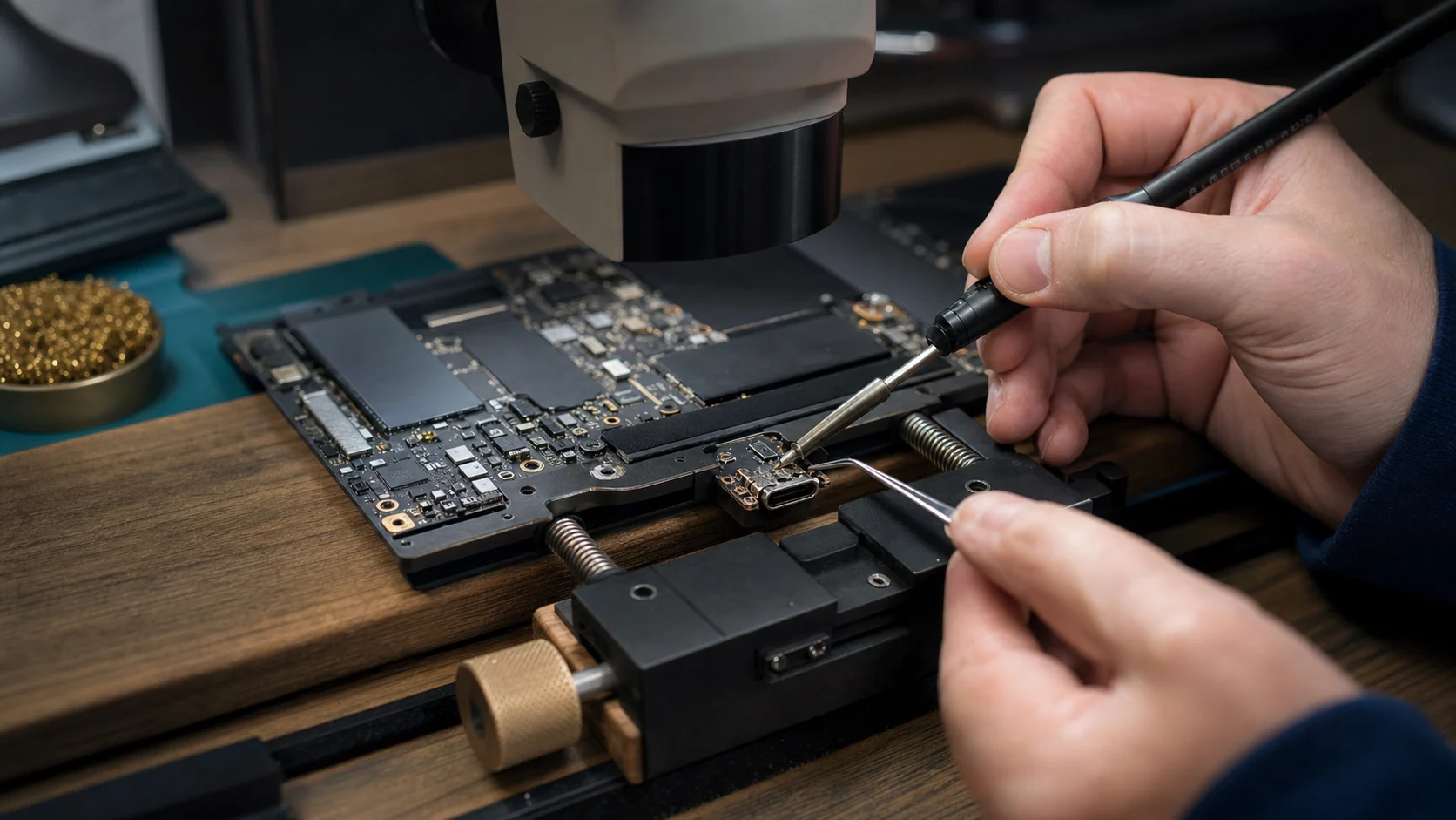 Micro-soudure et réparation de connecteurs à Annecy