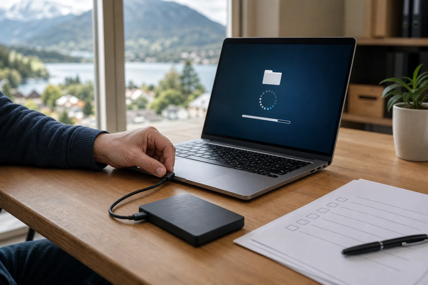 Sauvegarde sur SSD externe avant l’installation d’une mise à jour Windows