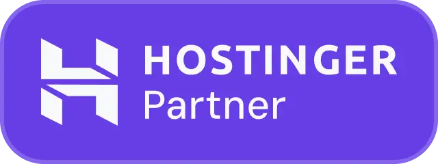 Badge Hostinger Partner