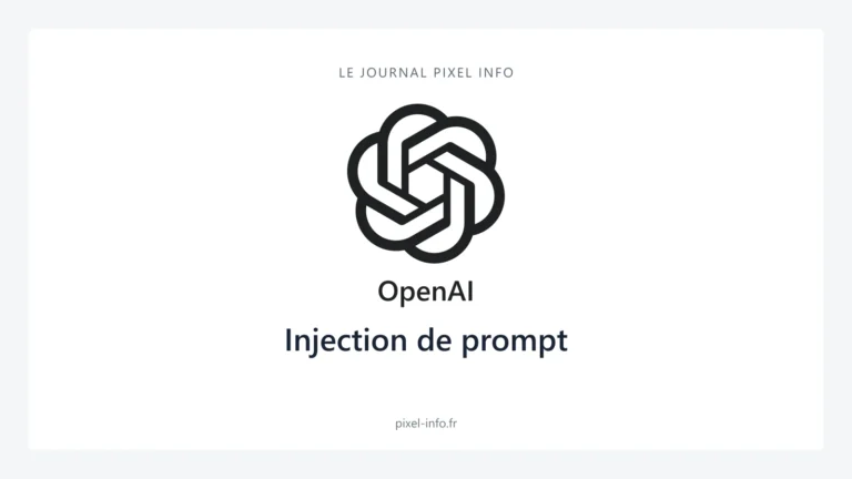 Logo OpenAI — Injection de prompt
