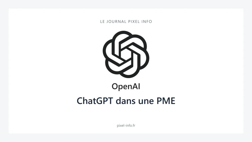 Logo OpenAI — ChatGPT dans une PME