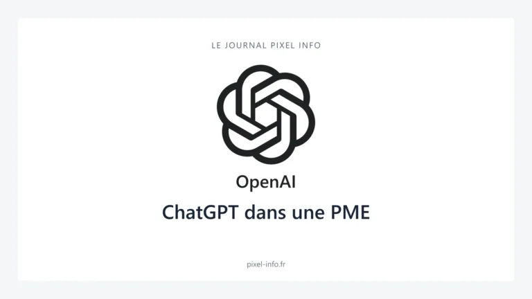 Logo OpenAI — ChatGPT dans une PME