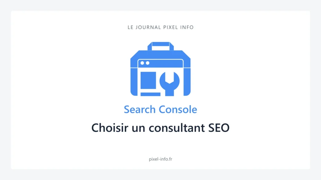 Logo Search Console — Choisir un consultant SEO