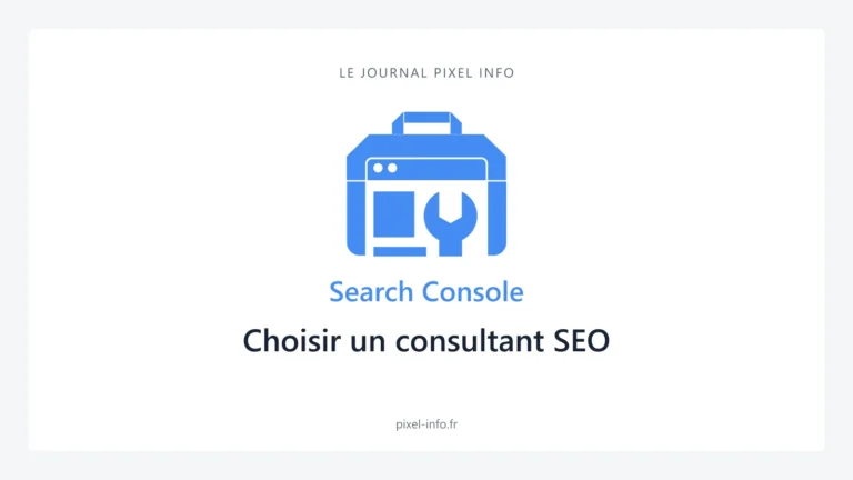 Logo Search Console — Choisir un consultant SEO