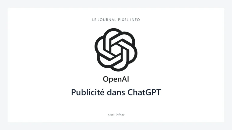 Logo OpenAI — Publicité dans ChatGPT