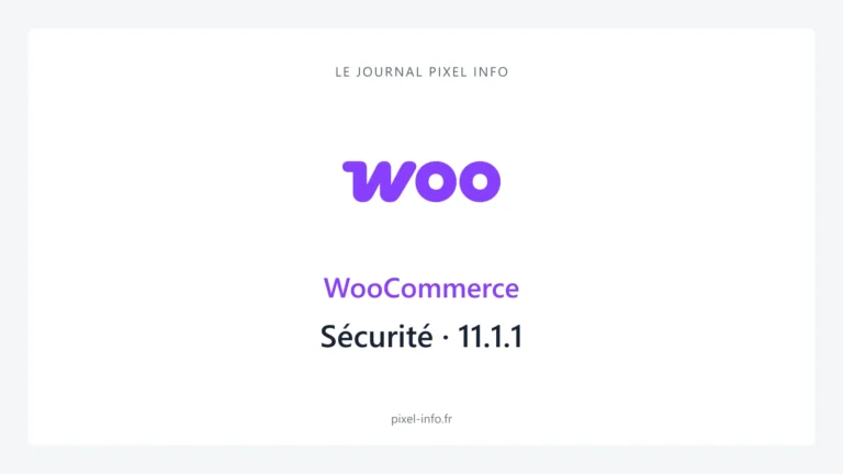 Logo WooCommerce — Sécurité · 11.1.1