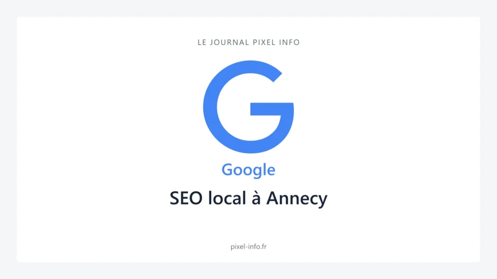 Logo Google — SEO local à Annecy