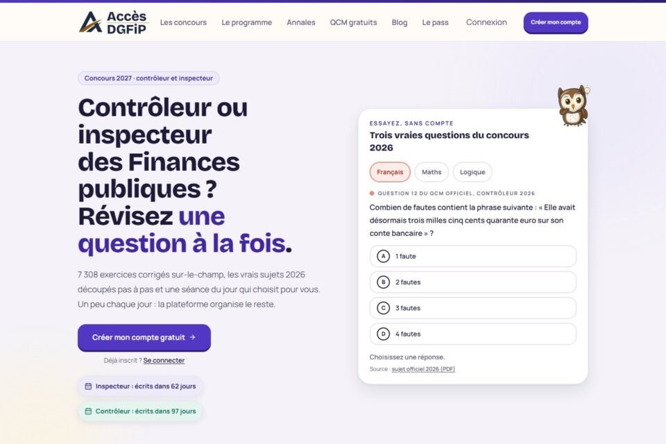 Projet Accès DGFiP réalisé par Pixel Info
