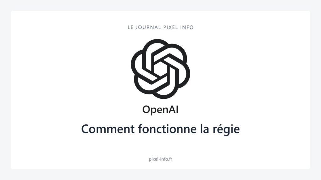 Publicité dans ChatGPT : comment fonctionne la régie